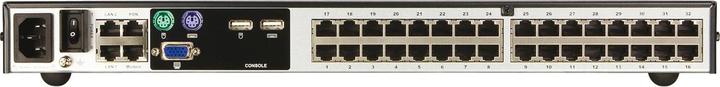 Image du produit Aten KN4124VA-AX-G Commutateur clavier/vidéo/souris (KVM) Montage en rack