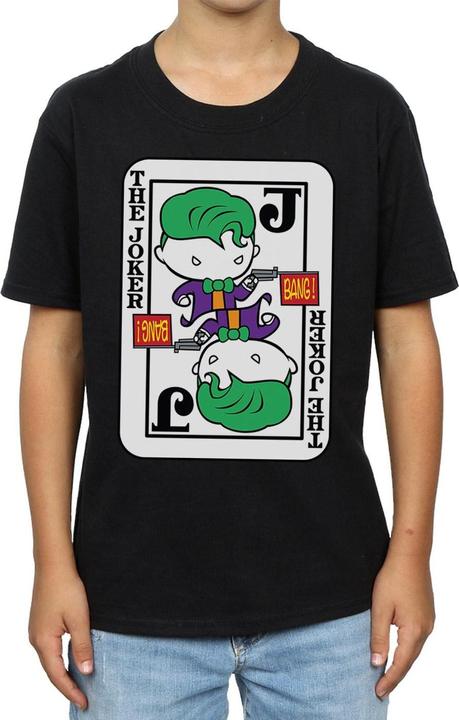 Image du produit - T-shirt CHIBI JOKER PLAYING CARD - Garçon (140, 146)