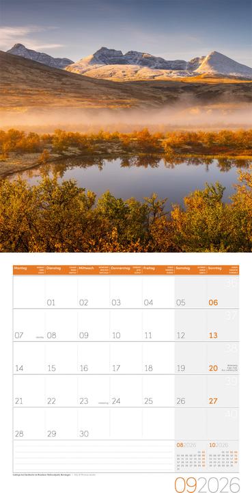 Immagine prodotto Atempause Kalender 2026 - 30x30 (30 x 30 cm)