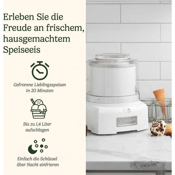 Actual product image Cuisinart Glacémaschine