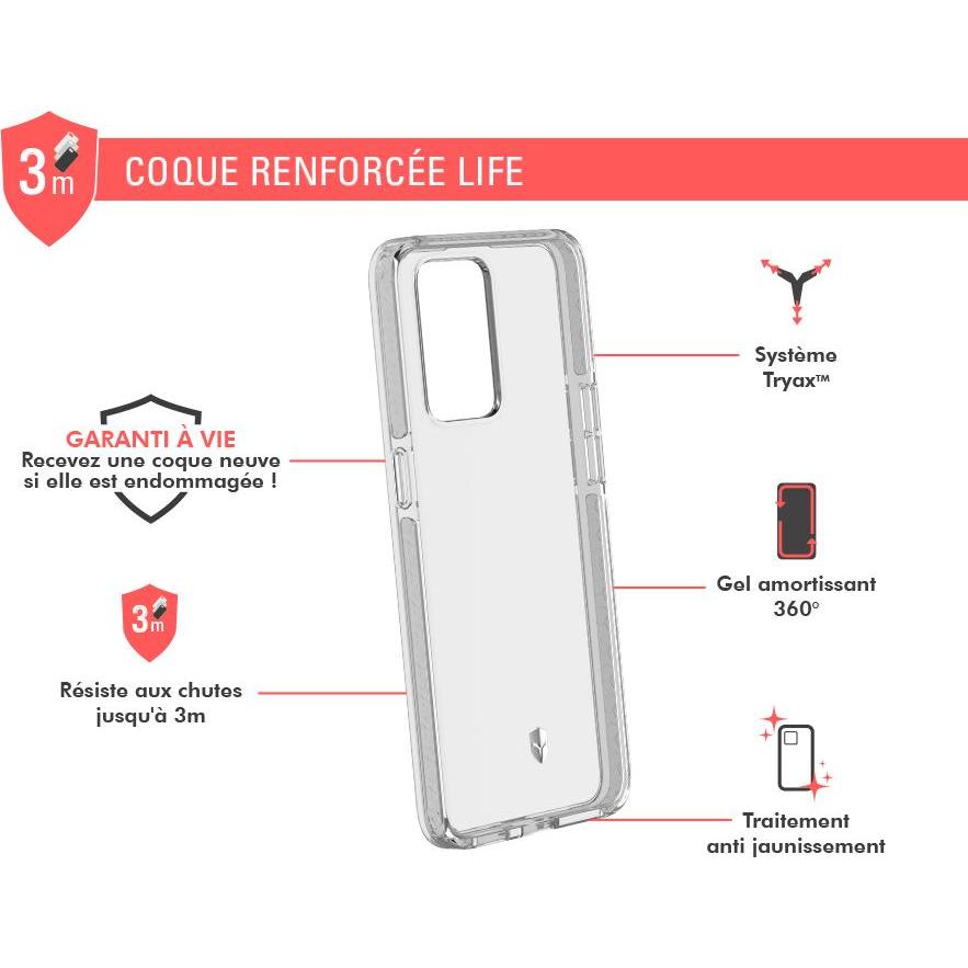 Thumbnail - Force Case Fclifenfindx5lt (Oppo Find X5 Lite), Smartphone Hülle, Transparent