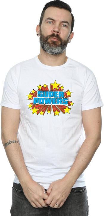 Actual product image Mens Super Powers Logo T-Shirt (XXL)