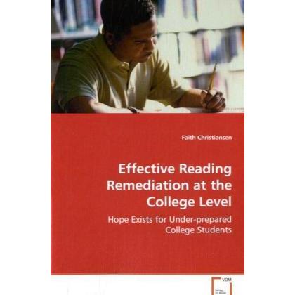 Effective Reading Remediation at the College Level, Fachbücher