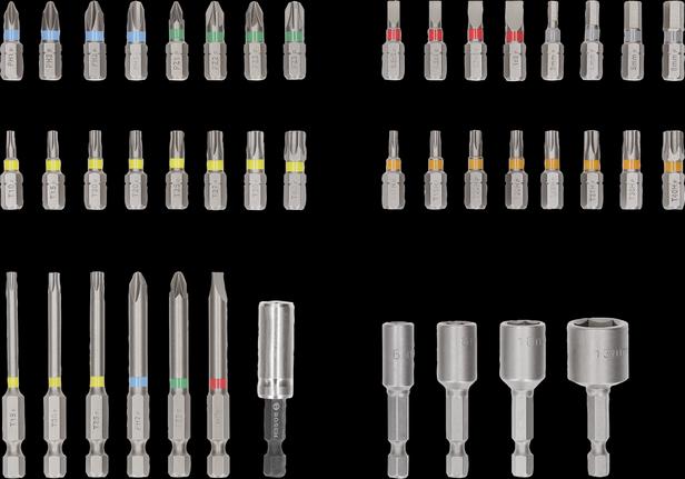 Produktbild Bosch Professional Bit Set Extra Hard (PH1 / PH2 / PH3)
