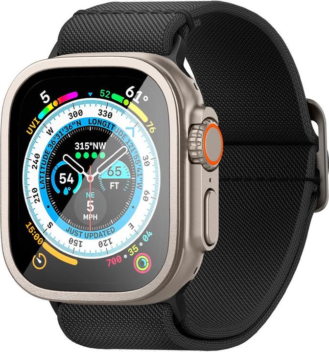 Productafbeelding Spigen ALM Glass.Tr Slim Pro Apple Watch Ultra (49 mm) Titanium AGL06161