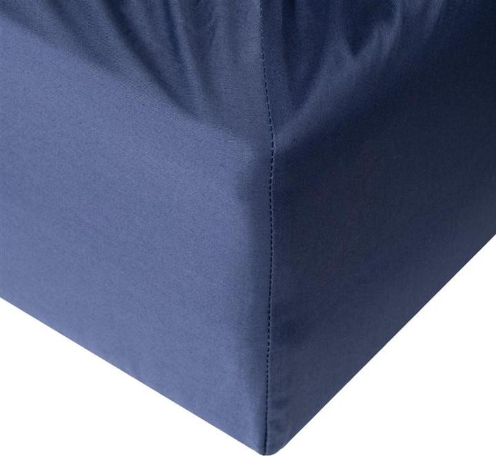 Produktbild Domoletti FITTED SHEET SATEEN 90X200+25 NAVY (90 x 200 cm)