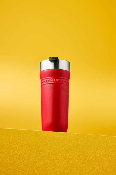 Produktbild Le Creuset On The Go Thermobecher kirschrot 350ml (0.35 l)