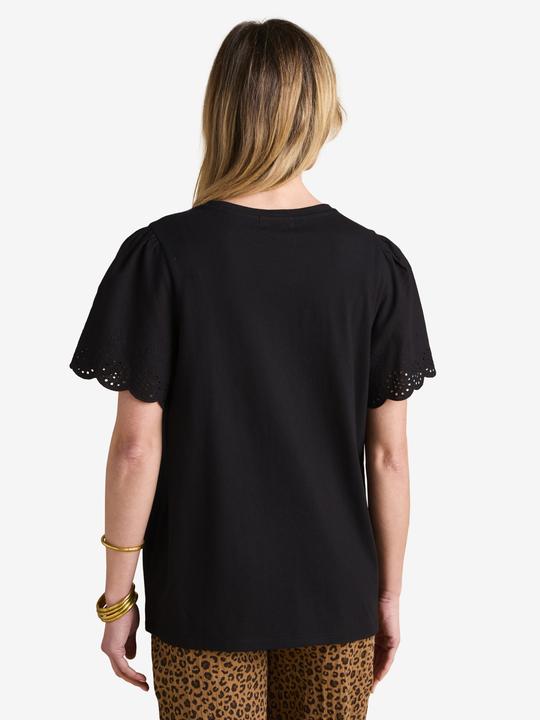 Produktbild Envie de Fraise Bio-Kollektion: Umstands-Shirt mit Lochmuster am Ärmel (36, 38)
