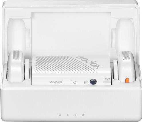 Actual product image Godox Cube C Kit2 White 2.4GHz Wireless Microphone System