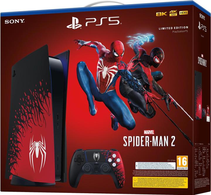 Image du produit Sony Console PlayStation 5 - Marvel's Spider-Man 2 Limited Edition Bundle
