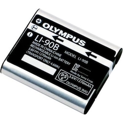 Olympus LI-90B Akku (Akku), Kamera Stromversorgung, Schwarz, Weiss