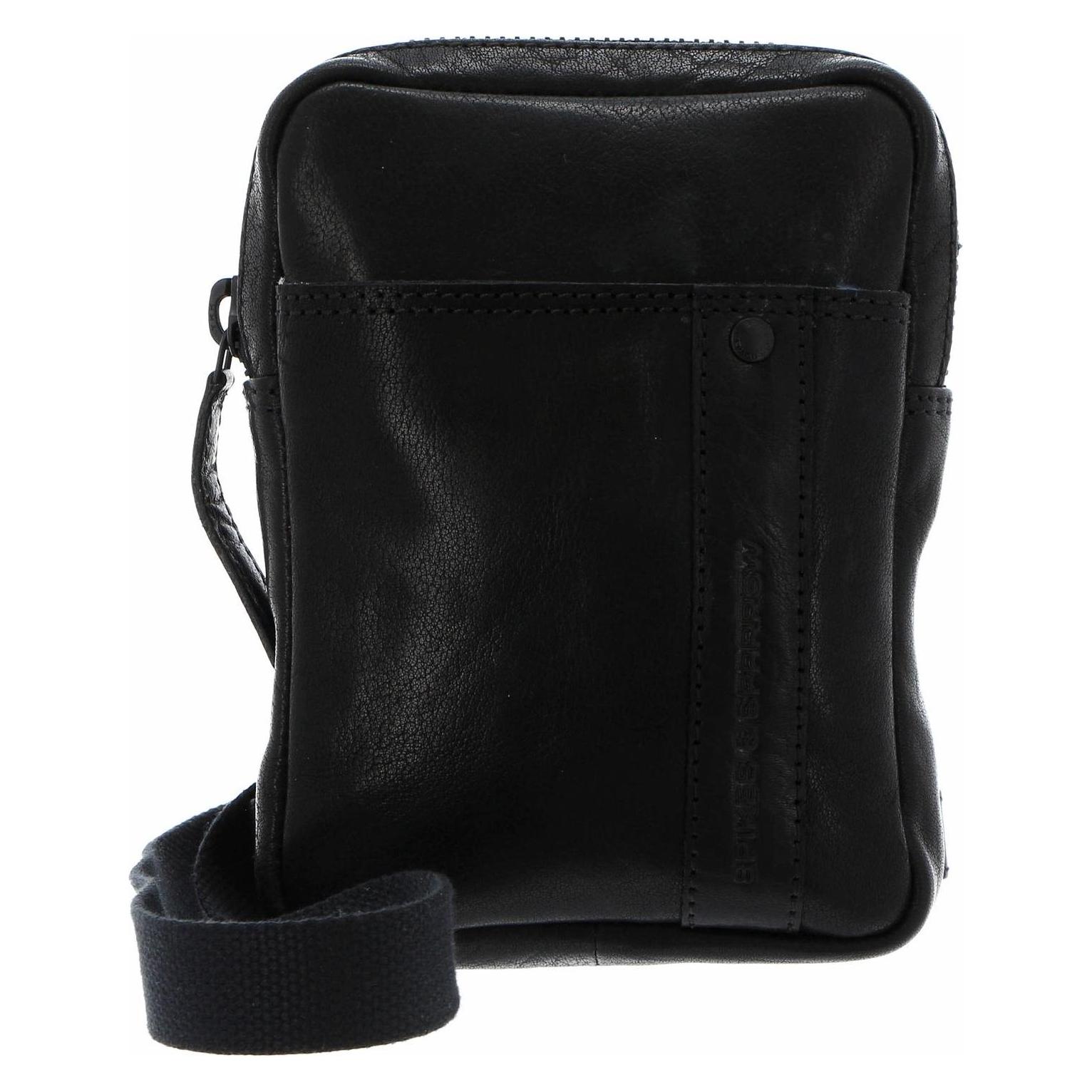 Spikes & Sparrow, Herren, Handtasche, Authentic Slingbag, Schwarz