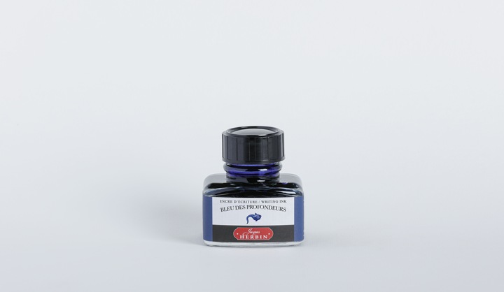 Actual product image Herbin Fountain pen ink (Inkwell, Blue)