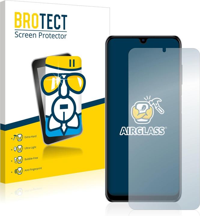 Actual product image BROTECT AirGlass Glass (1 Piece, ZTE Blade A72)