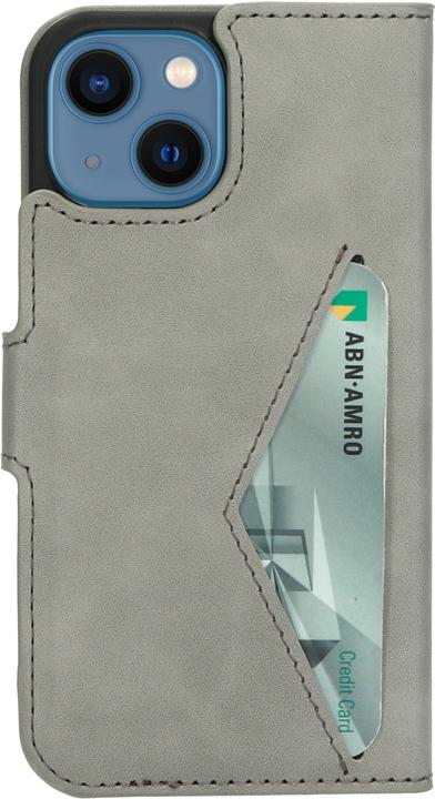 Produktbild Mobiparts Classic Wallet Case Apple iPhone 13 Mini Granite Grey (Apple iPhone 13 mini)