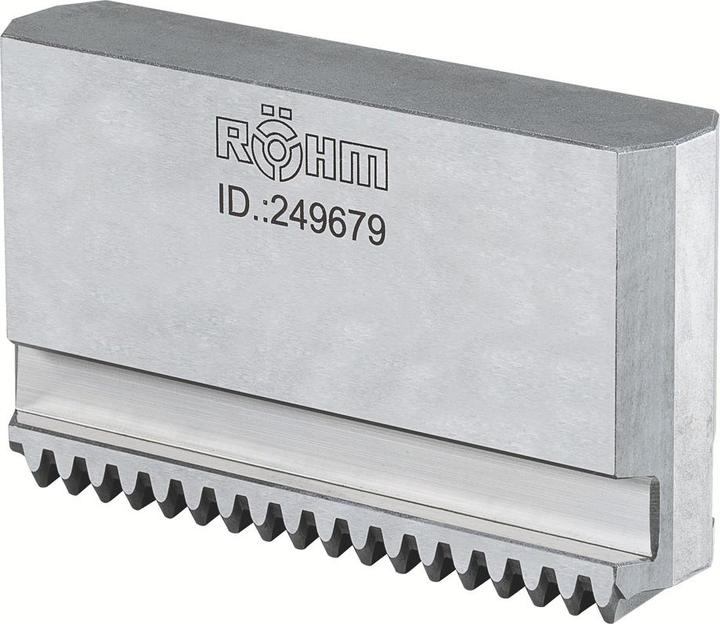 Productafbeelding Röhm Blockbacke BL, Grösse 400/500, 3-Backensatz, ungestuft, ungehärtet, 16MnCr5