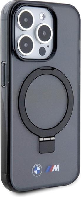Produktbild BMW BMHMP15XURSK iPhone 15 Pro Max 6.7" czarny/black hardcase Ring Stand M Collection MagSafe (Apple iPhone 15 Pro Max)