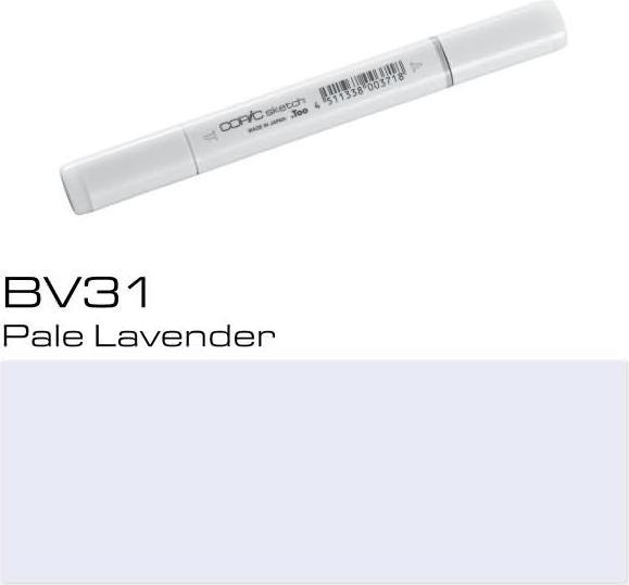 Image du produit Copic Sketch type BV - 31 (BV31 - Pale Lavender, 1 x)