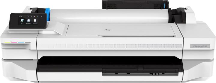 HP T125, 24" DesignJet (Ink, Colour)
