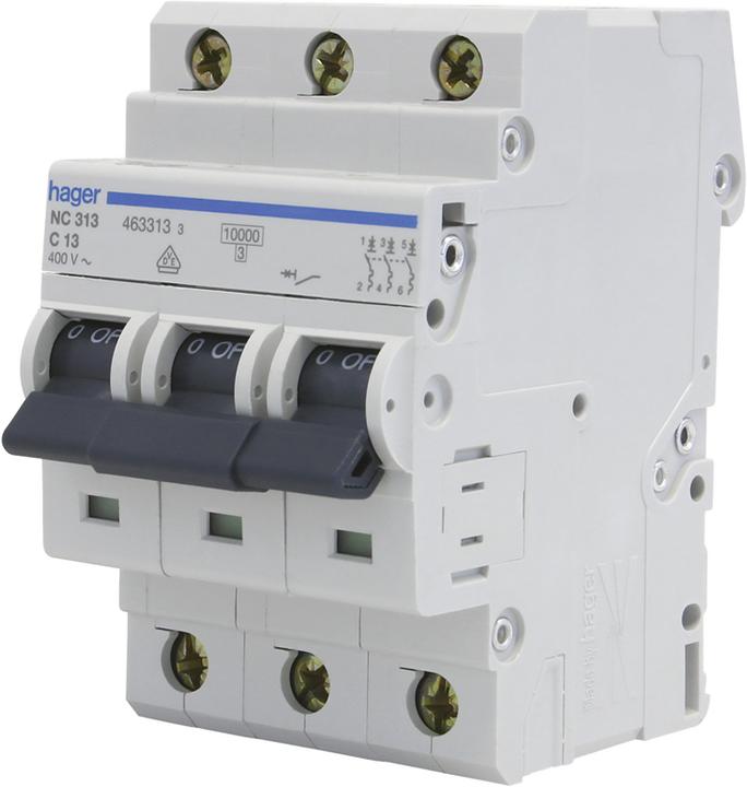 Produktbild Hager Einbauautomat "C" 3x 13A