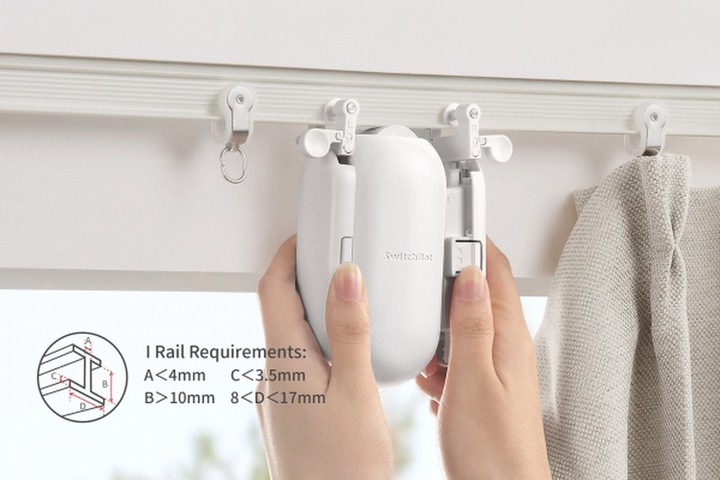 Actual product image SwitchBot I Rail