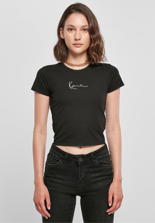 Produktbild Karl Kani Kkwq22002blk Small Signature Short Tee Blk (XXS)