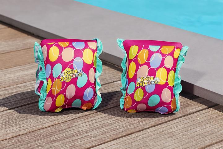Produktbild Bestway Swim Safe ABC AquaStar Fabric Inflatable Armband Floaties S/M, Swim armbands, Boy/Girl, Fabr