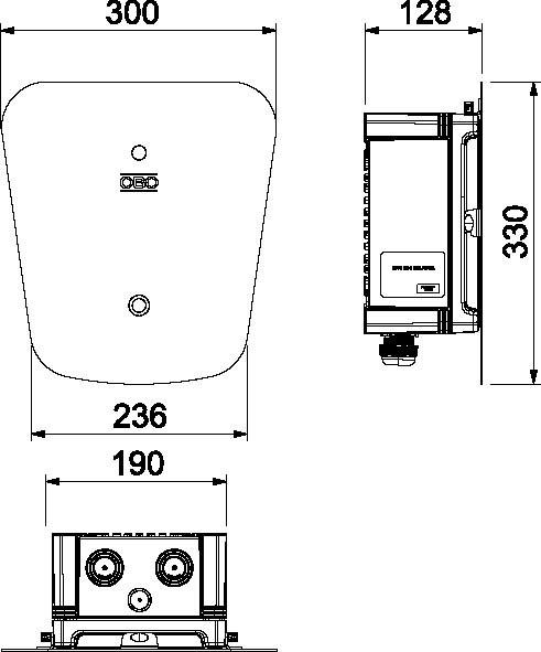 Immagine prodotto OBO Bettermann Wallbox (Tipo 2, 22 kW)