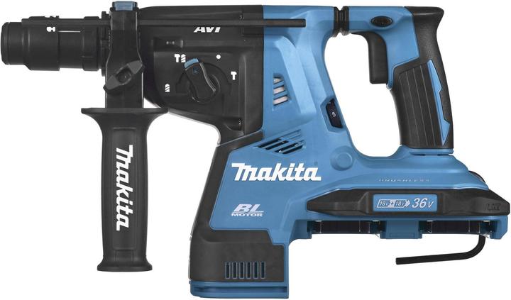 Produktbild Makita DRILL AND ASSESSMENT HAMMER SDS-PLUS 2x18V 2.9J WITHOUT BATTERIES AND CHARGER + HOLDER DHR281 (Akkubetrieb)