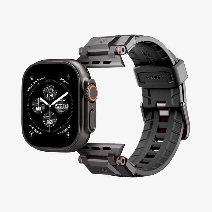 Produktbild Spigen DuraPro Armor (44 mm, 45 mm, 46 mm, 49 mm, Nylon, Thermoplastisches Polyurethan, Kunststoff)