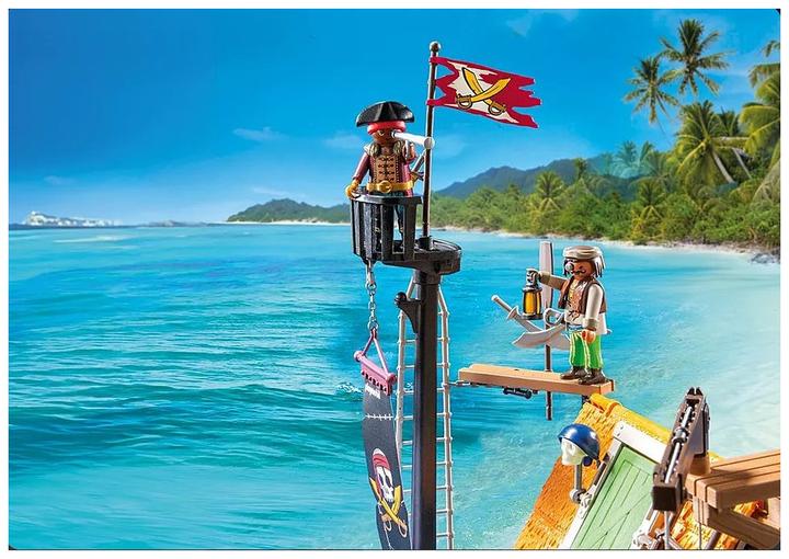 Produktbild Playmobil Piratenhafen mit Seeräuber-Gefängnis