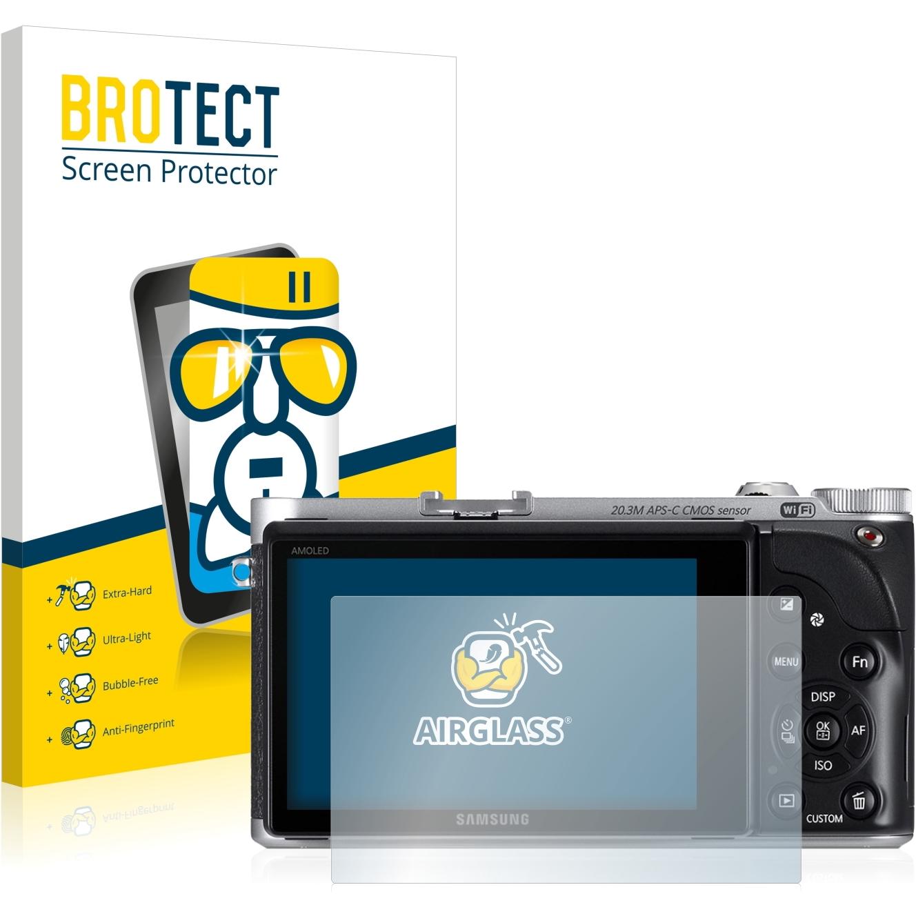 Thumbnail - BROTECT AirGlass Panzerglasfolie (Displayschutz, NX300), Kameraschutz, Transparent