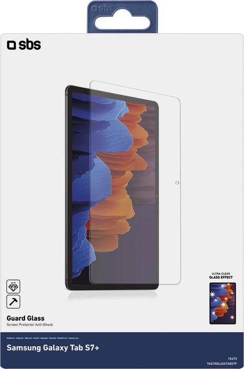 Produktbild SBS Glas Displayschutz Samsung Galaxy Tab S7+ (Galaxy Tab S7+)