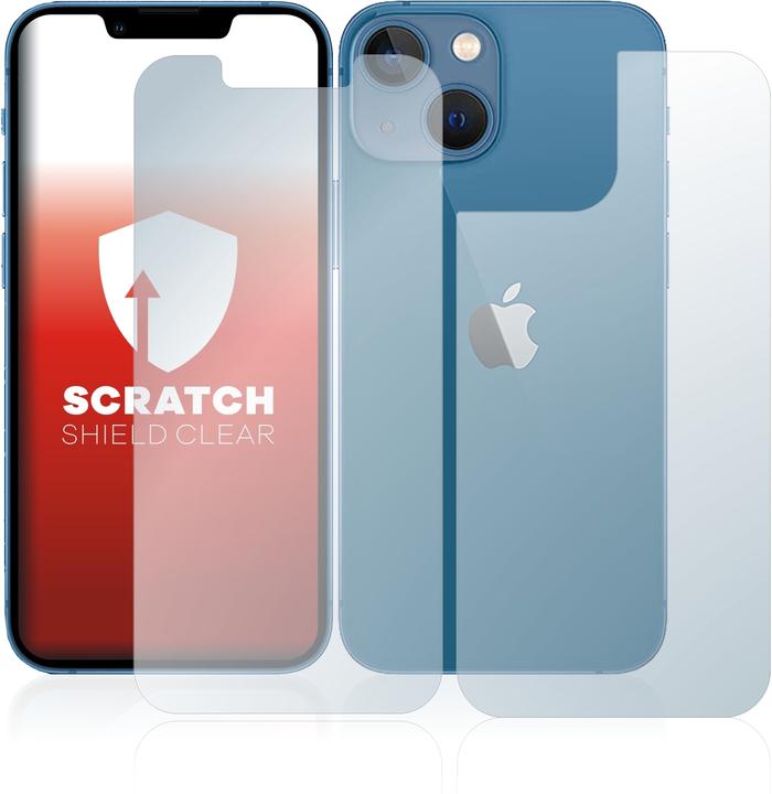 Actual product image upscreen Scratch Shield Protector (1 Piece, Apple iPhone 13 mini)