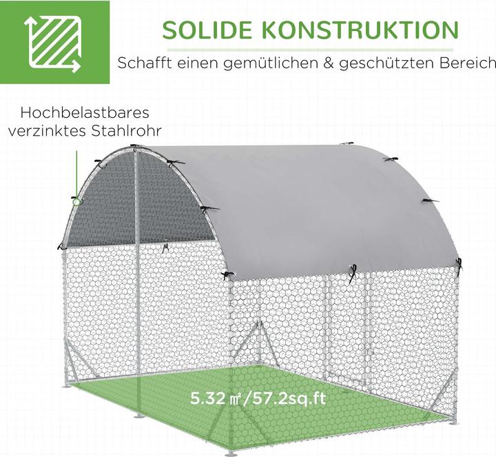 Produktbild PawHut Hühnerstall