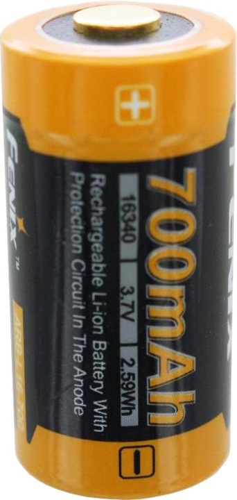 Produktbild Fenix Akku CR123 A 2 Stück und Schnell-Ladegerät (2 Stk., CR123A, 760 mAh, Akku)