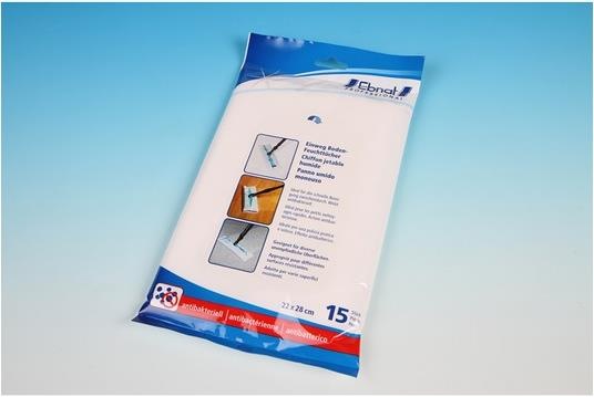 Actual product image Ebnat Floor wet wipes (15 pcs.)