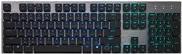 Actual product image Cooler Master SK651 Wireless Low Profile Gaming Keyboard (DE, Wireless)