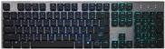Actual product image Cooler Master SK651 Wireless Low Profile Gaming Keyboard (DE, Wireless)