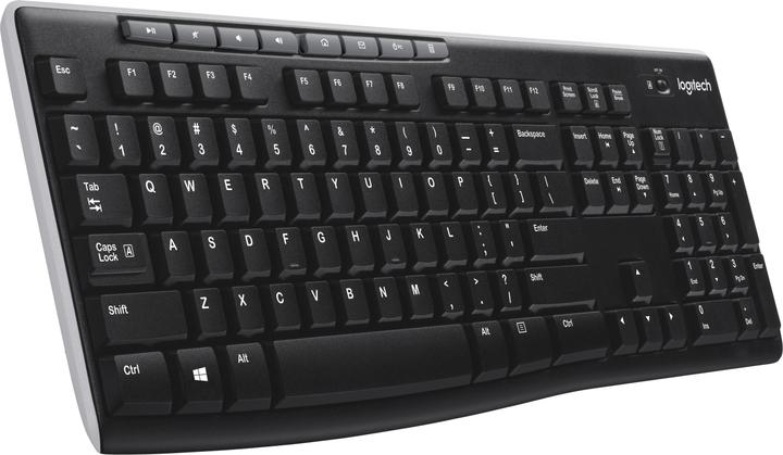 Produktbild Logitech NL K270 Kabellose Tastatur, US-Layout (Eng. Int., Kabellos)