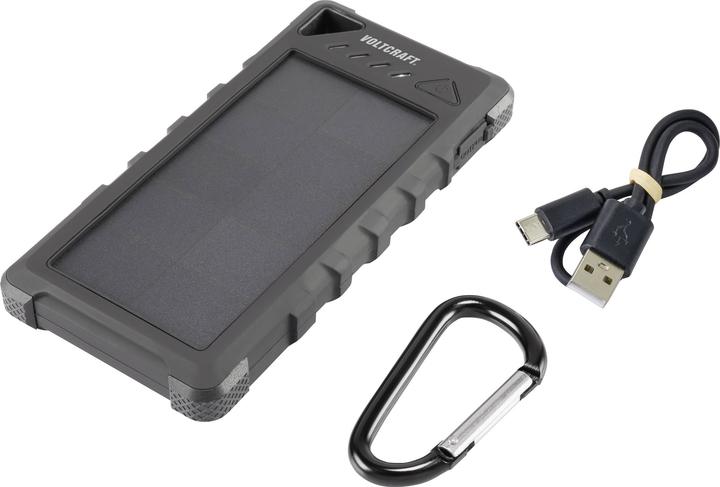 Produktbild Voltcraft VC-SL16000 VC-11946675 Solar-Powerbank Ladestrom Solarzelle 280 mA 16 (16000 mAh, 59.20 Wh)