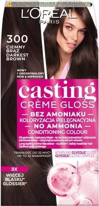 Produktbild L'Oréal Paris Creme Gloss Color kremas Nr.300 Dark Brown (Nr.300 Dark Brown)