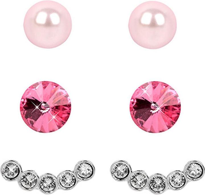 Produktbild Levien Earrings Set Ear Cuff Rose Rosaline