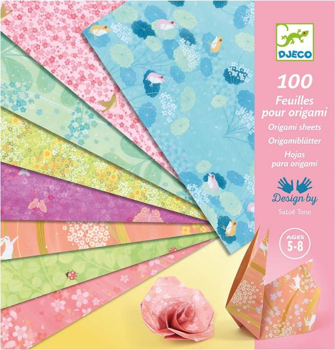 Produktbild Djeco Origamipapier Haru (100 x)