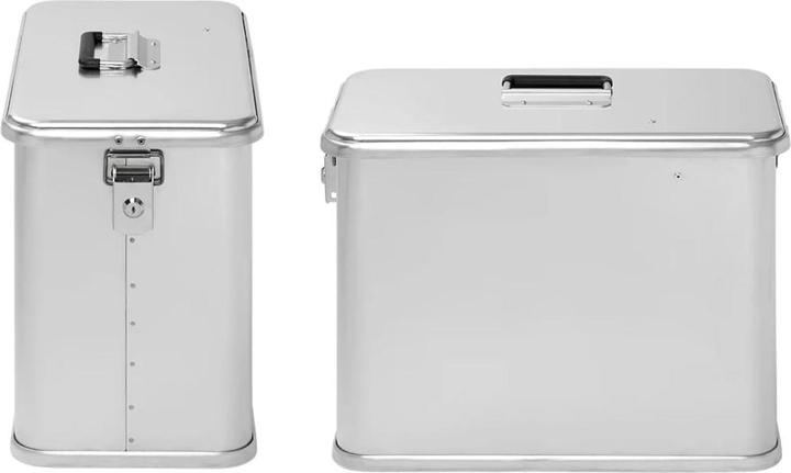 Image du produit ProPlus Coffre moto en aluminium avec couvercle et serrure cylindrique côté Case 36L (36 l)
