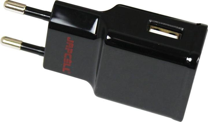 Produktbild Japcell USB-Ladegerät 1xUSB (2A) Schwartz (7 W)