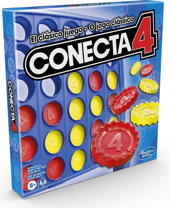Actual product image Hasbro Connect 4 A5640IB2 Table Game (Portuguese, Spanish, 2 Players)