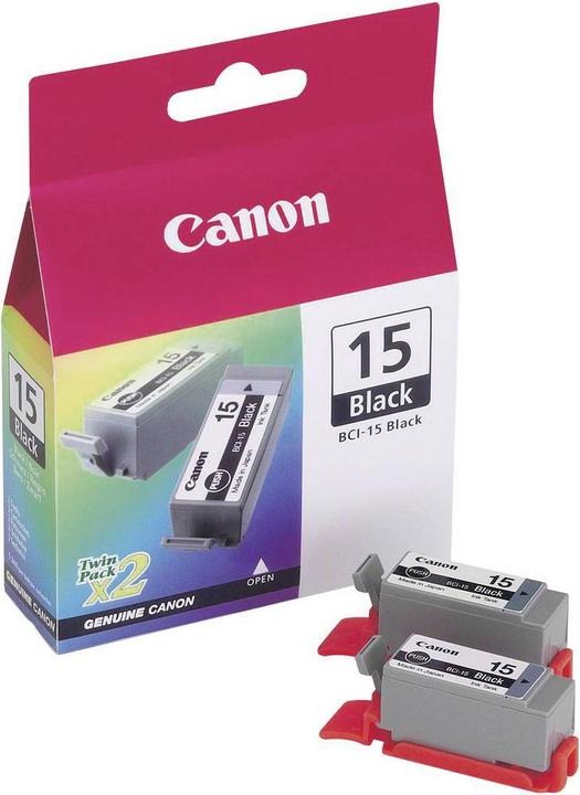 Produktbild Canon Tinte BCI-15bk 2er-Pack (BK)