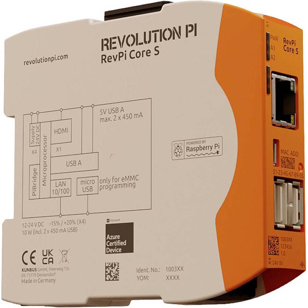 Kunbus PR 100359 SPS-Steuerungsmodul 12 V, 24 V, Automatisierung