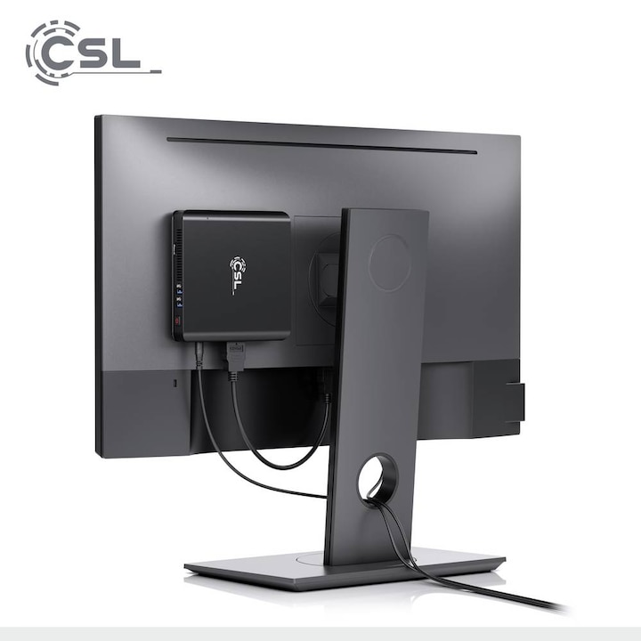 Productafbeelding CSL Narrow Box Ultra HD Compact v5 (Intel Celeron N5100, 4 GB, 1000 GB, Intel UHD Graphics)